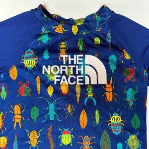 The North Face Blue Critter Crawl Long Sleeve Rash Guard 3T